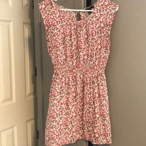 A floral dress.